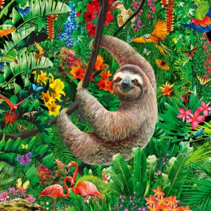 Ravensburger pusle 300 tk Laiskloom