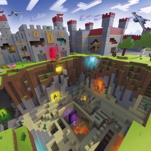 Ravensburger pusle 300 tk Minecrafti maalõhe