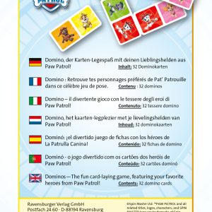 Ravensburger lauamäng Käpapatrull doomino