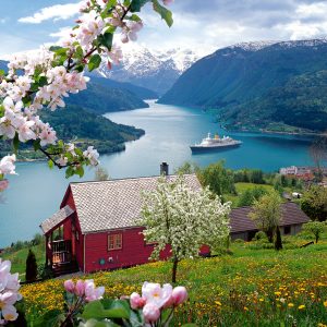 Ravensburger pusle 500 tk: Skandinaavia idüll