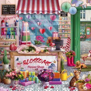 Ravensburger pusle 1000 tk: lilleäri Blossoms