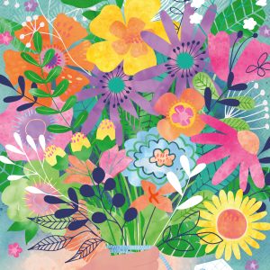 Ravensburger pusle 500 tk: lilled sinule