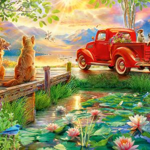 Ravensburger pusle 500 tk: suvine idüll