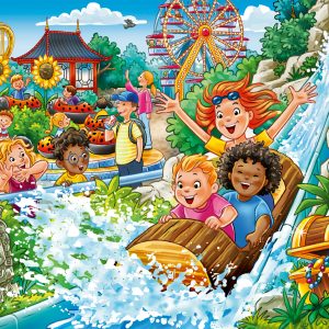 Ravensburger pusle 2x24 tk: lõbustuspark