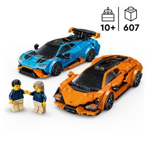LEGO Speed Champions Lamborghini Revuelto ja Huracán STO
