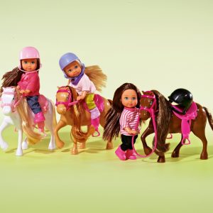 Simba nukk Evi hobusega 3 erinevat