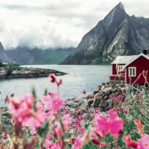 Ravensburger pusle 1000 tk: Lofoodid Norras