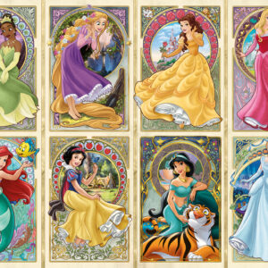 Ravensburger pusle 1000 tk: Disney printsessid