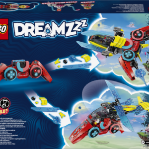 LEGO Dreamzzz Cooperi mängukontrolleriga lennuk