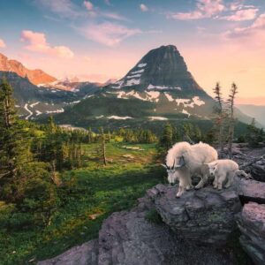 Ravensburger pusle 3000 tk Alpi kaljukits pojaga