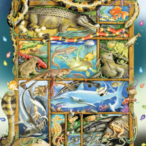 Ravensburger pusle 200 tk Roomajad pildiraamil