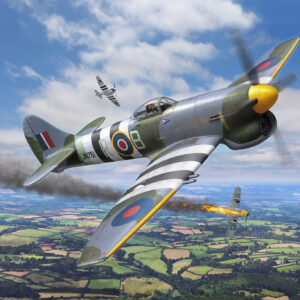 Revell liimitav mudel Hawker Tempest 1:32