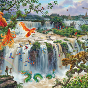 Ravensburger pusle 1000 tk: fantastiline Iguazú juga