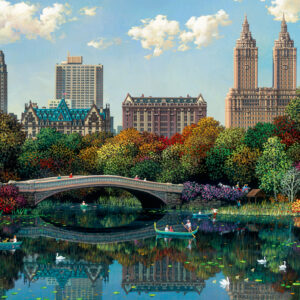 Ravensburger pusle 1000 tk New Yorki Bow sild