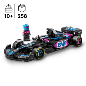 LEGO Speed Champions BWT Alpine F1 Team A524 võidusõiduauto