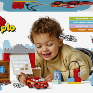 LEGO DUPLO Mcqueeni külaskäik doci garaaži