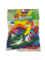 Bini figuurõhupallid, 40 tk