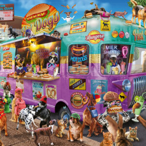 Ravensburger pusle 300 tk Hot dogi järjekord