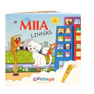 Geniuso MIIA rääkivad raamatud "Talus", "Linnas" ja kandekott