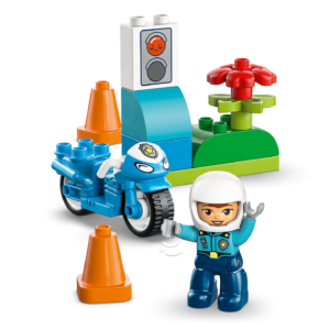 LEGO DUPLO Sinine politseimootorratas