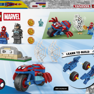 LEGO Spidey oma mootorrattal vs. Rhino