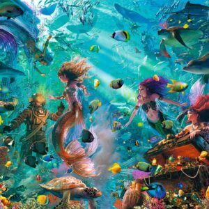 Ravensburger pusle 9000 tk Veealune kuningriik