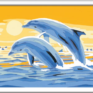 Ravensburger maalimine numbrite järgi Veetlevad delfiinid