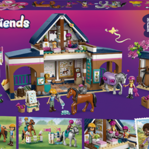 LEGO Friends Hobusetall ja ratsakool
