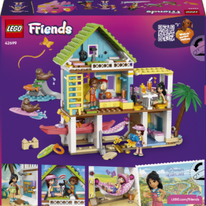 LEGO Friends Rannamaja hüljestega