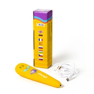 Geniuso TADA rääkiva raamatu stardikomplekt: pliiats ja loomade teema