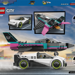 LEGO City Lennuk vs. auto