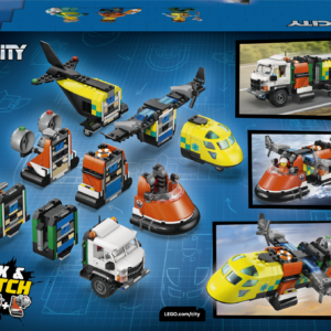 LEGO City Lennuki, hooldusauto ja hõljuki remiks