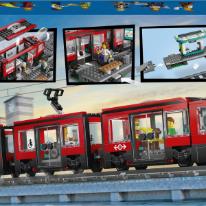 LEGO City Kesklinna tramm ja jaam
