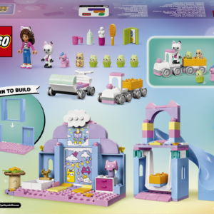 LEGO Gabby´s Dollhouse Gabby kassikeste päevahoid
