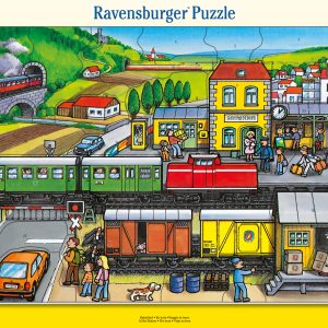 Ravensburger suur plaatpusle 41 tk Rongijaam