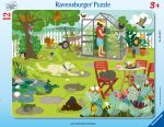 Ravensburger suur plaatpusle 12 tk Meie aed
