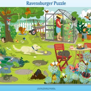Ravensburger suur plaatpusle 12 tk Meie aed