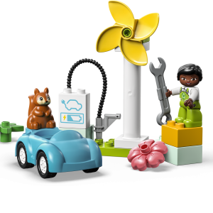 LEGO DUPLO Tuuleturbiin ja elektriauto