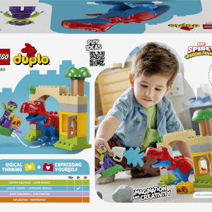 LEGO DUPLO Disney Dinosaurus Spidey-Rex vs. Green Goblin