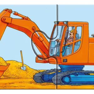 Ravensburger minu esimene pusle 9x2 tk Ametiautod