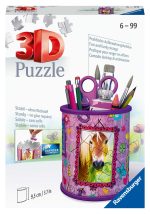 Ravensburger 3D pusle pliiatsitops Hobused