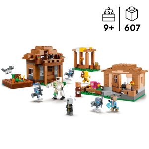 LEGO Minecraft Evokeri küla rünnak